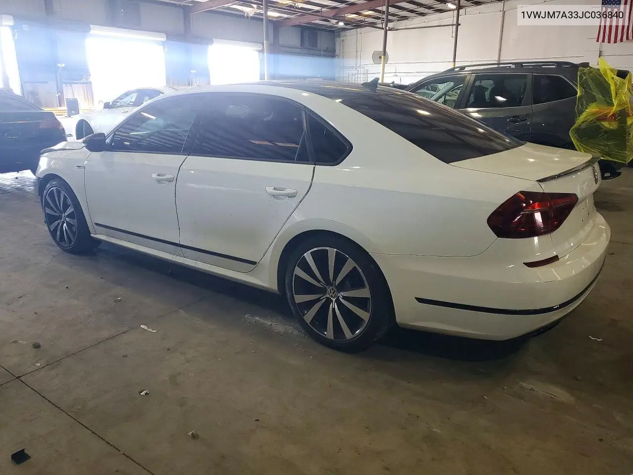 2018 Volkswagen Passat Gt VIN: 1VWJM7A33JC036840 Lot: 60291346