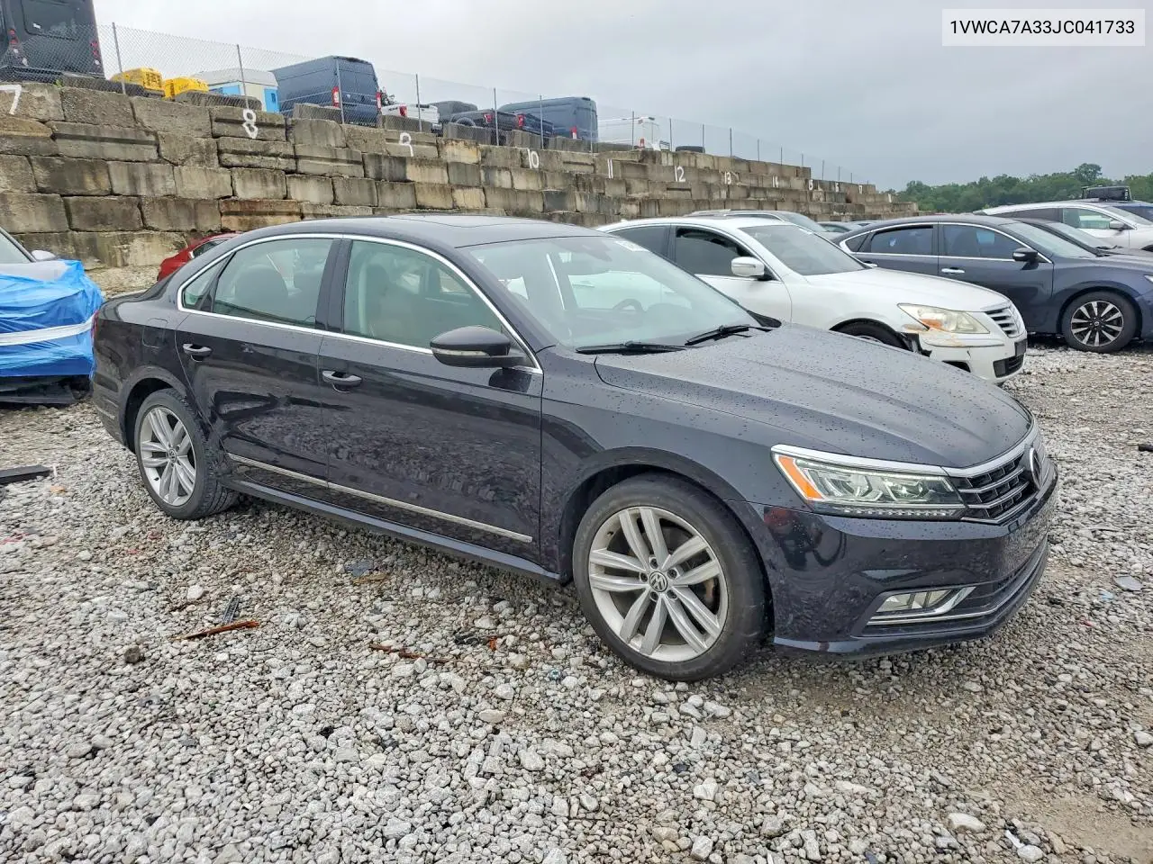 2018 Volkswagen Passat Sel Premium VIN: 1VWCA7A33JC041733 Lot: 60482886