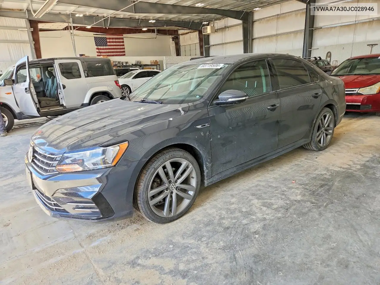 2018 Volkswagen Passat S VIN: 1VWAA7A30JC028946 Lot: 60719506