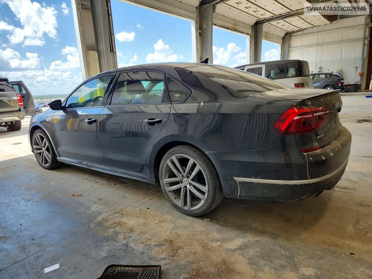 2018 Volkswagen Passat S VIN: 1VWAA7A30JC028946 Lot: 60719506