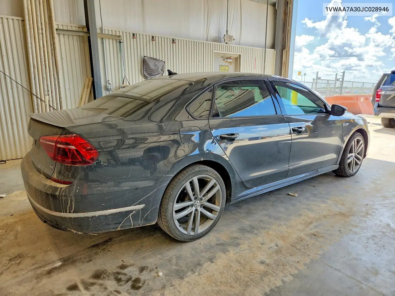 2018 Volkswagen Passat S VIN: 1VWAA7A30JC028946 Lot: 60719506