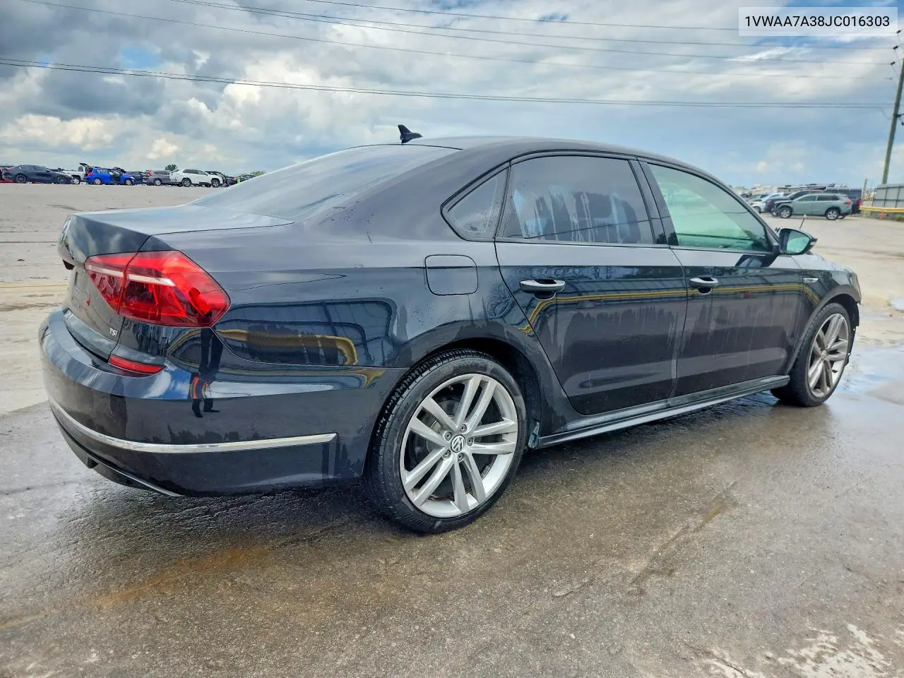 2018 Volkswagen Passat S VIN: 1VWAA7A38JC016303 Lot: 61215996