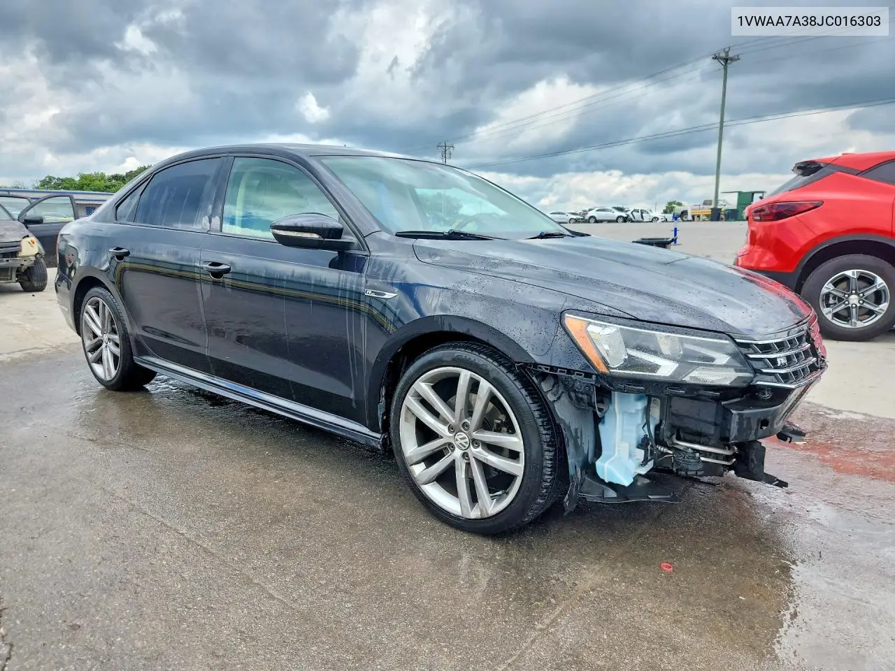 2018 Volkswagen Passat S VIN: 1VWAA7A38JC016303 Lot: 61215996