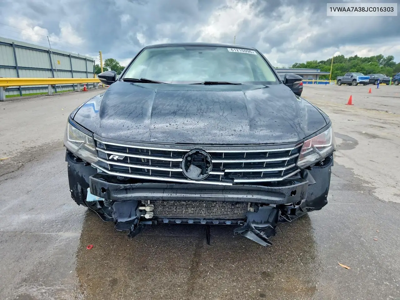 2018 Volkswagen Passat S VIN: 1VWAA7A38JC016303 Lot: 61215996