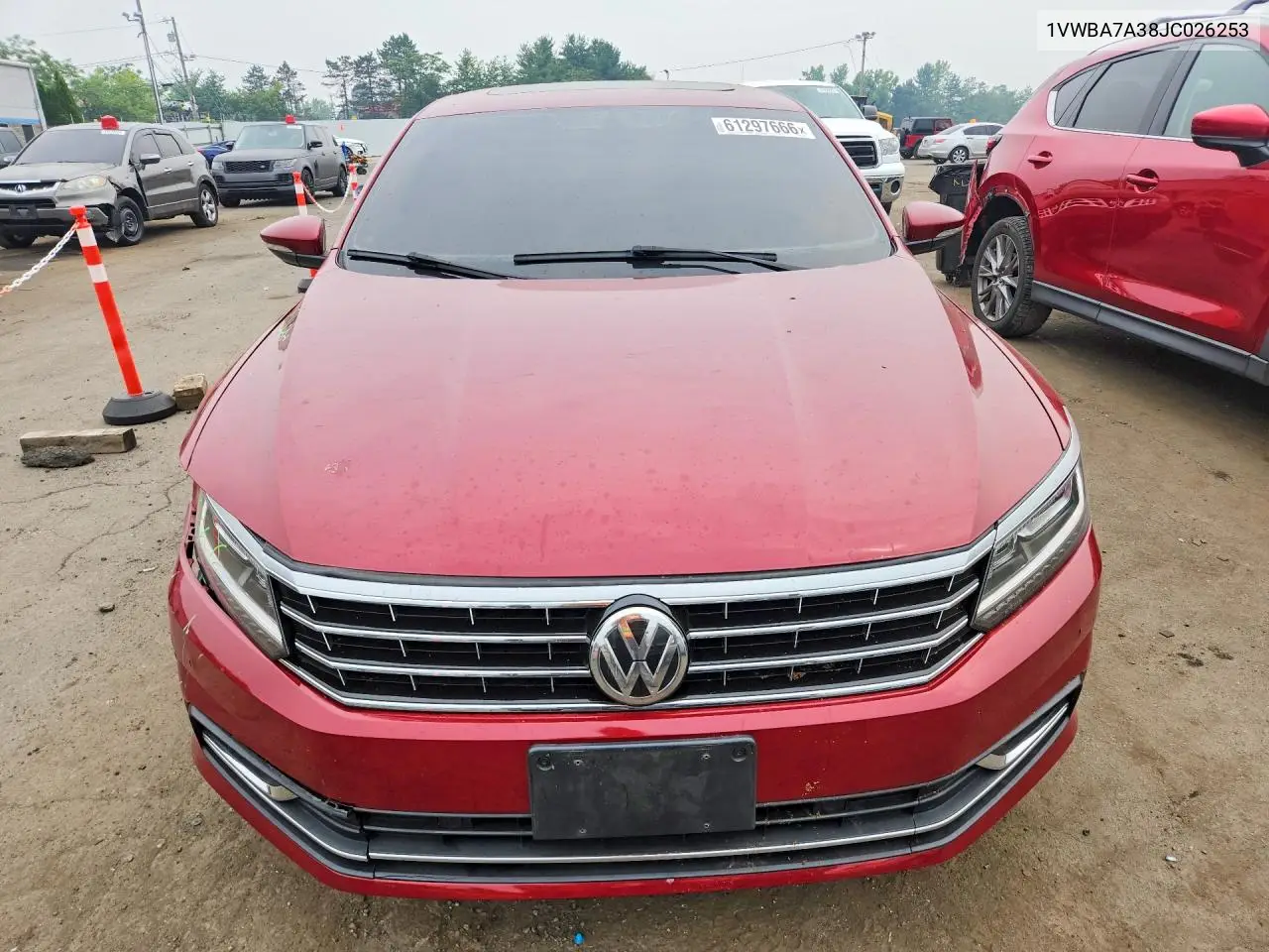 2018 Volkswagen Passat Se VIN: 1VWBA7A38JC026253 Lot: 61297666