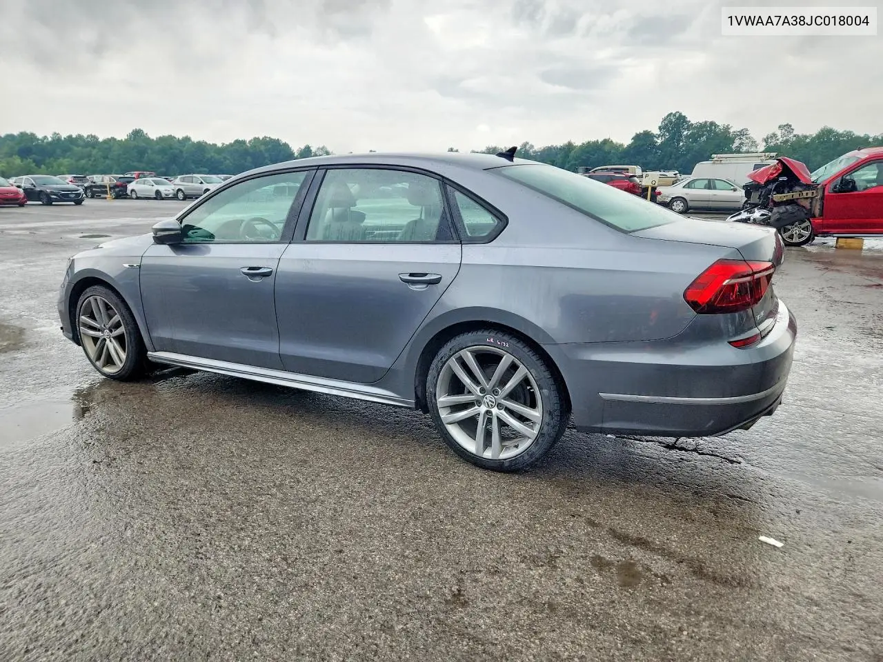 2018 Volkswagen Passat S VIN: 1VWAA7A38JC018004 Lot: 61342496
