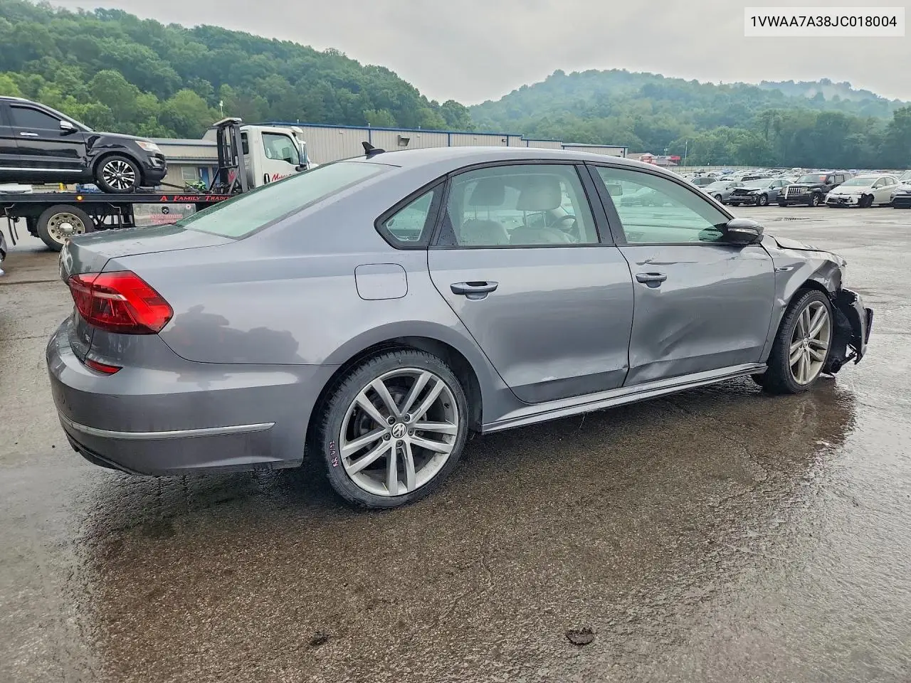 2018 Volkswagen Passat S VIN: 1VWAA7A38JC018004 Lot: 61342496