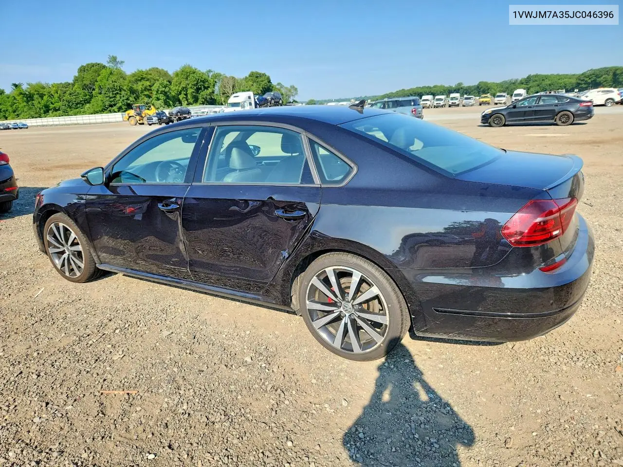 2018 Volkswagen Passat Gt VIN: 1VWJM7A35JC046396 Lot: 61518976