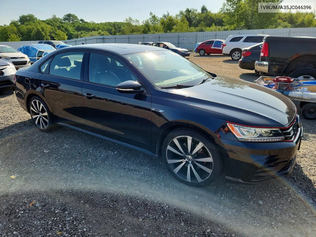 2018 Volkswagen Passat Gt VIN: 1VWJM7A35JC046396 Lot: 61518976