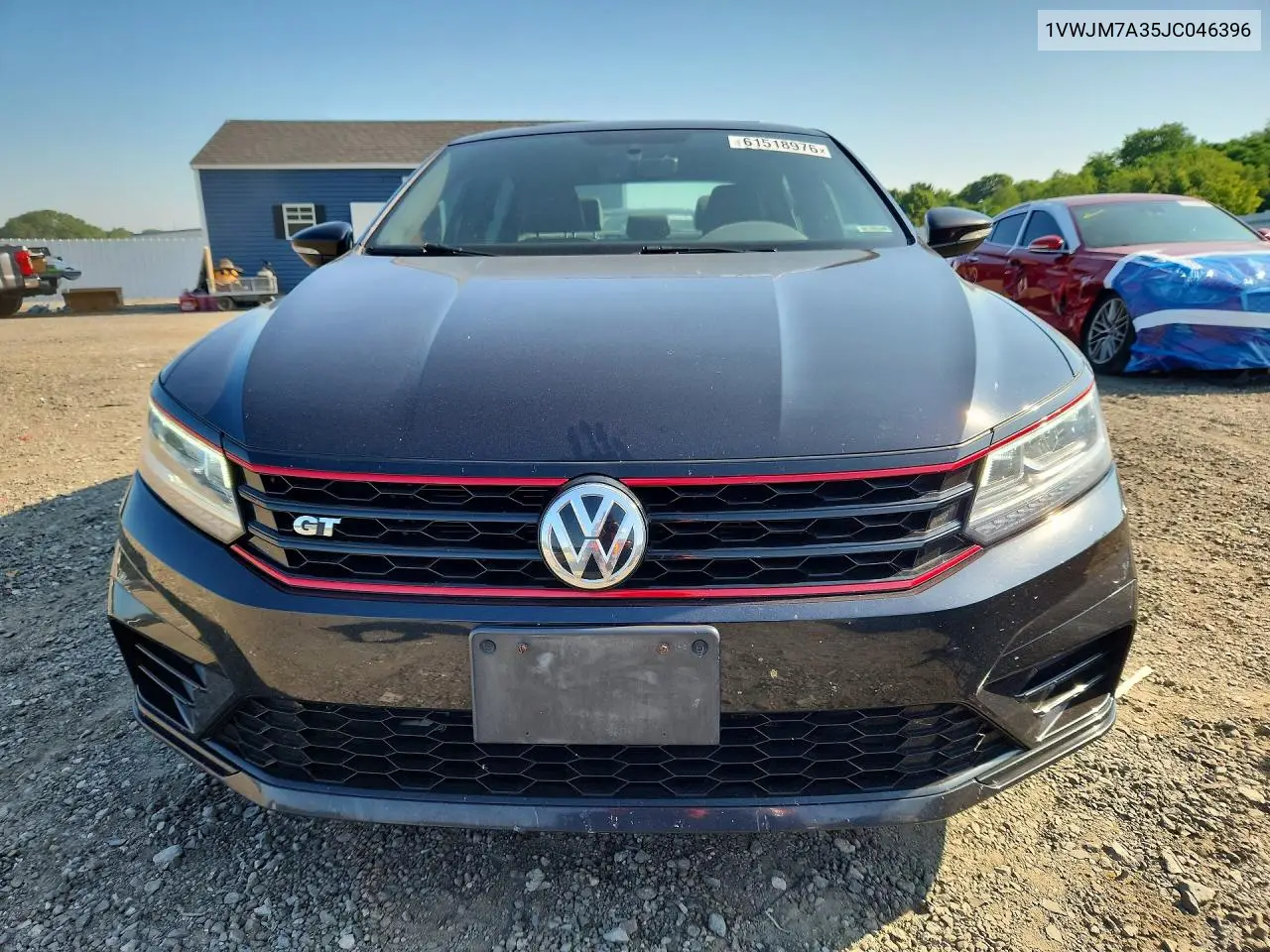 2018 Volkswagen Passat Gt VIN: 1VWJM7A35JC046396 Lot: 61518976