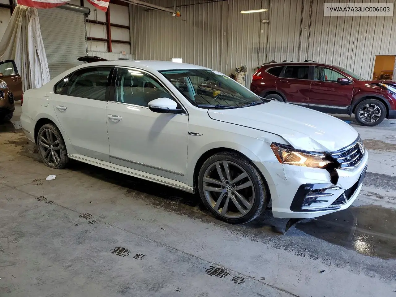 2018 Volkswagen Passat S VIN: 1VWAA7A33JC006603 Lot: 61577186