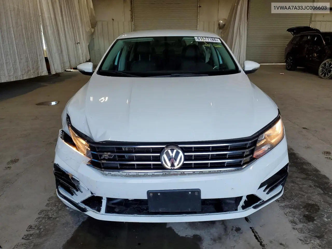 2018 Volkswagen Passat S VIN: 1VWAA7A33JC006603 Lot: 61577186