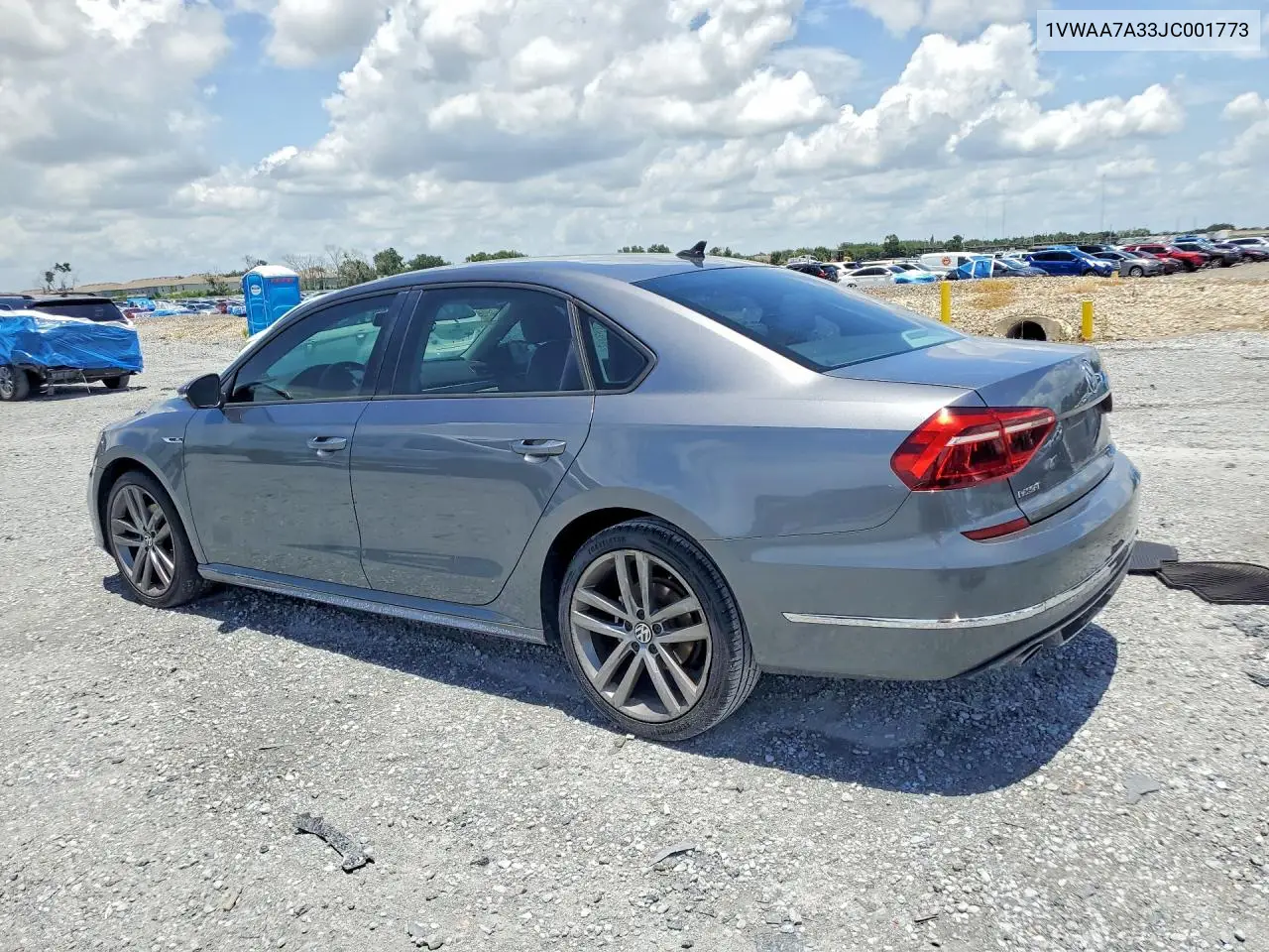 2018 Volkswagen Passat S/R-Line VIN: 1VWAA7A33JC001773 Lot: 61578476