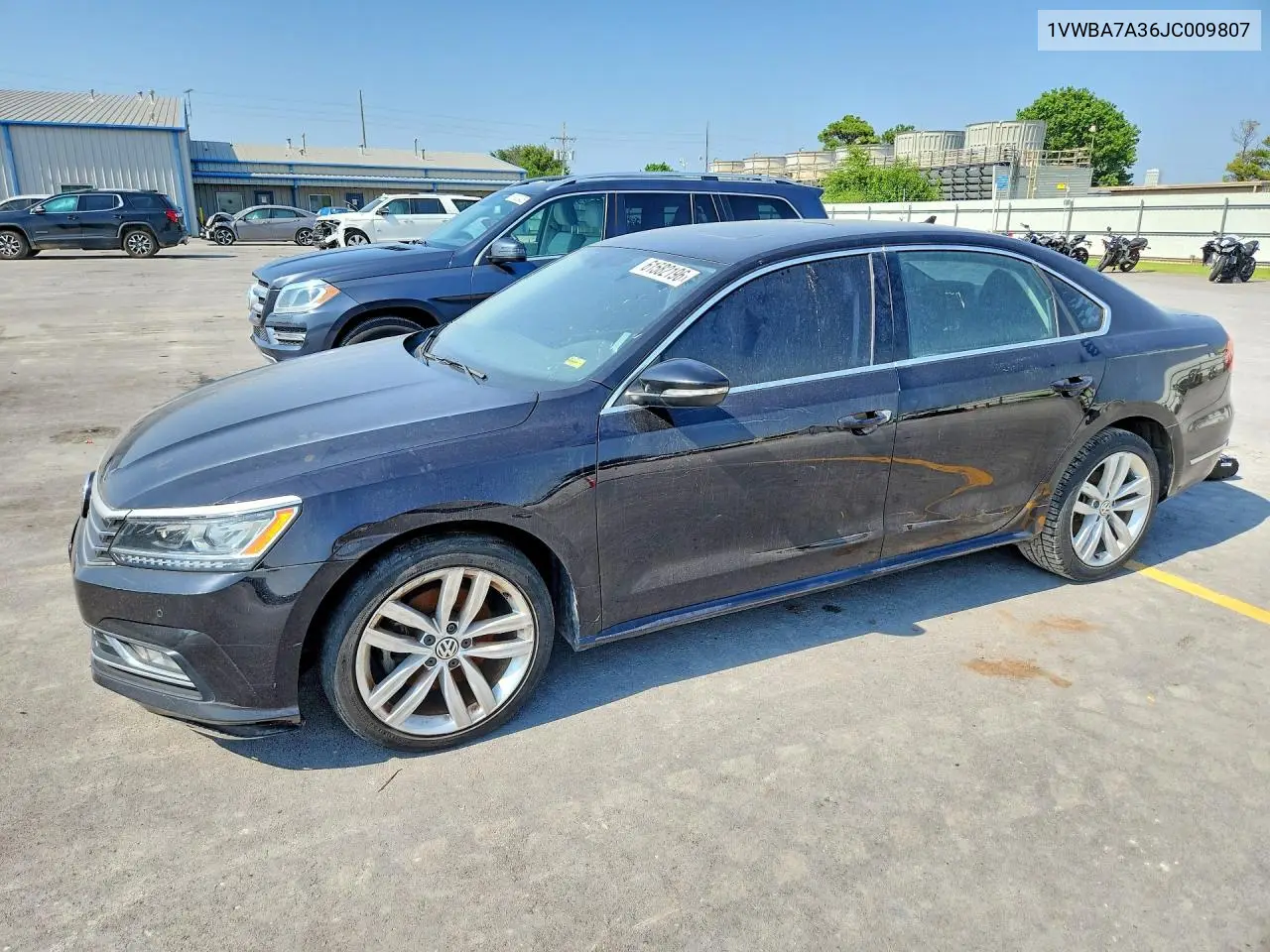 2018 Volkswagen Passat Se VIN: 1VWBA7A36JC009807 Lot: 61582196