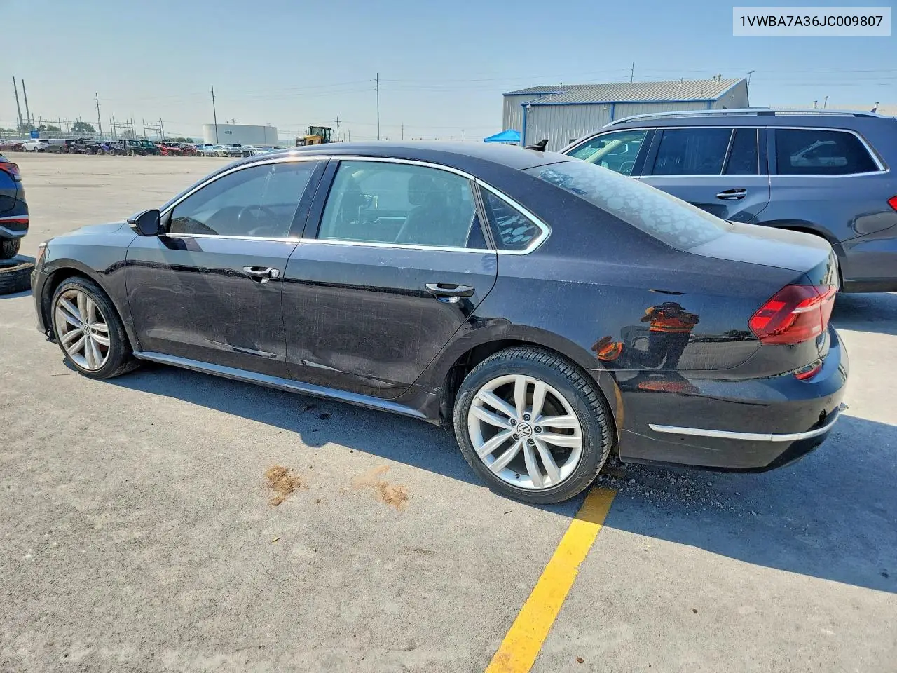 2018 Volkswagen Passat Se VIN: 1VWBA7A36JC009807 Lot: 61582196