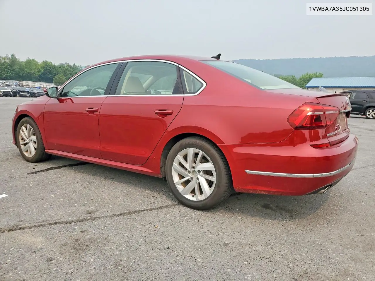 2018 Volkswagen Passat Se VIN: 1VWBA7A35JC051305 Lot: 61660926