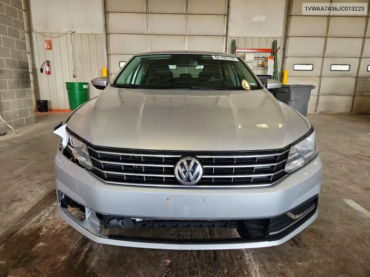 2018 Volkswagen Passat S VIN: 1VWAA7A36JC013223 Lot: 62102716