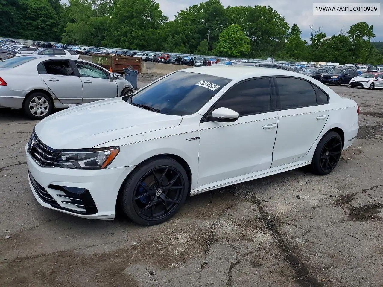 1VWAA7A31JC010939 2018 Volkswagen Passat S