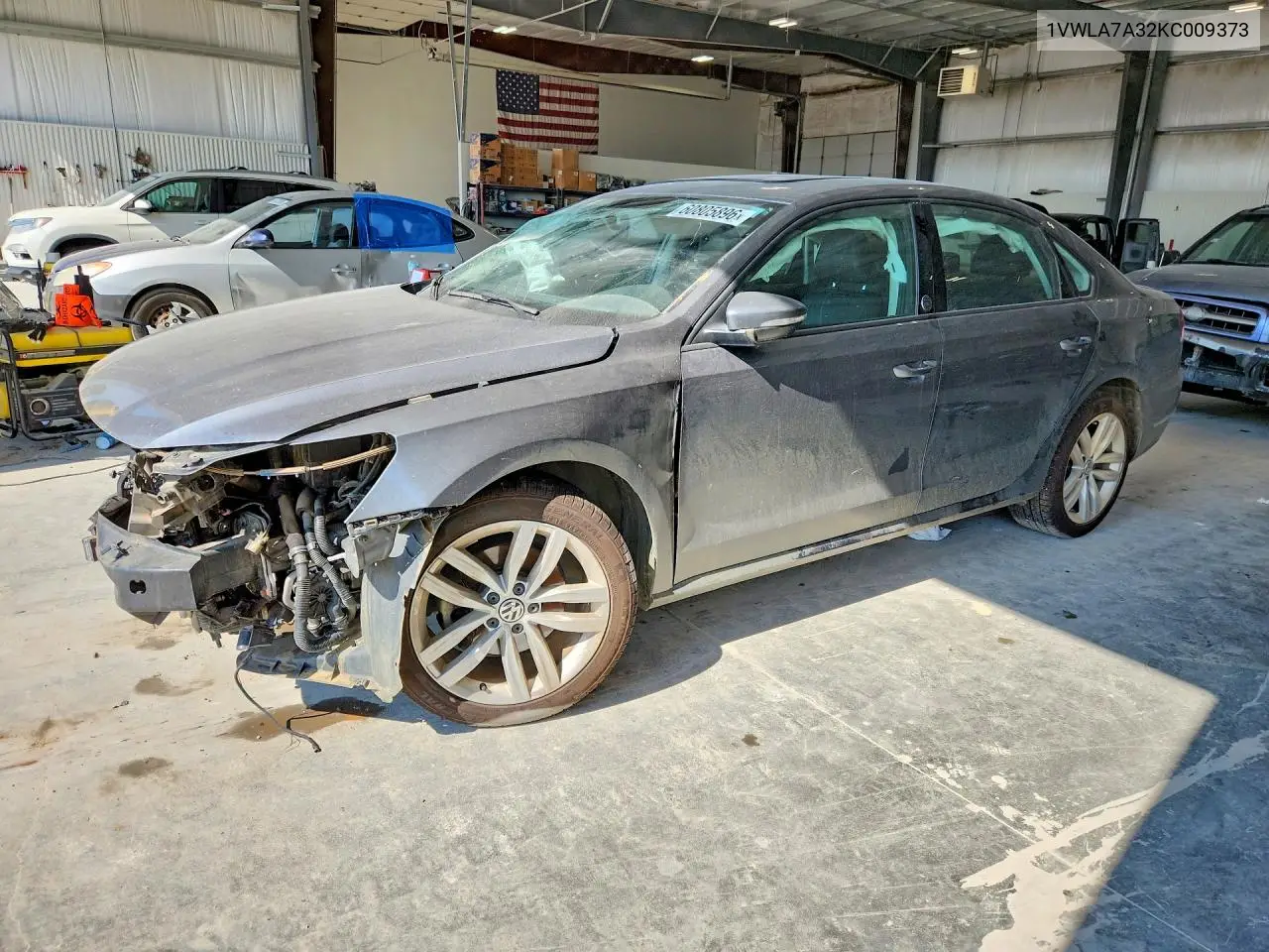 2019 Volkswagen Passat Wolfsburg VIN: 1VWLA7A32KC009373 Lot: 60805896