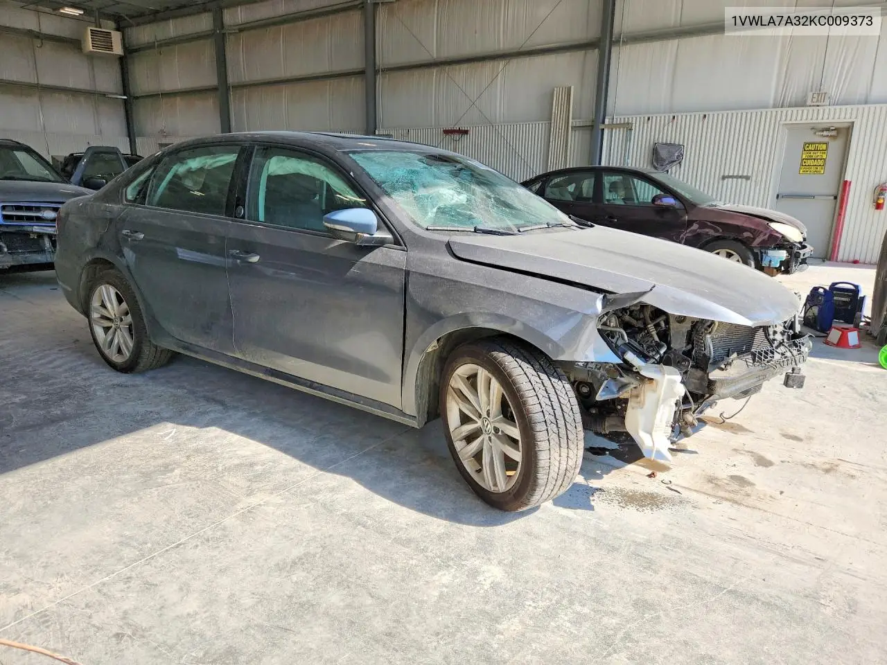 2019 Volkswagen Passat Wolfsburg VIN: 1VWLA7A32KC009373 Lot: 60805896