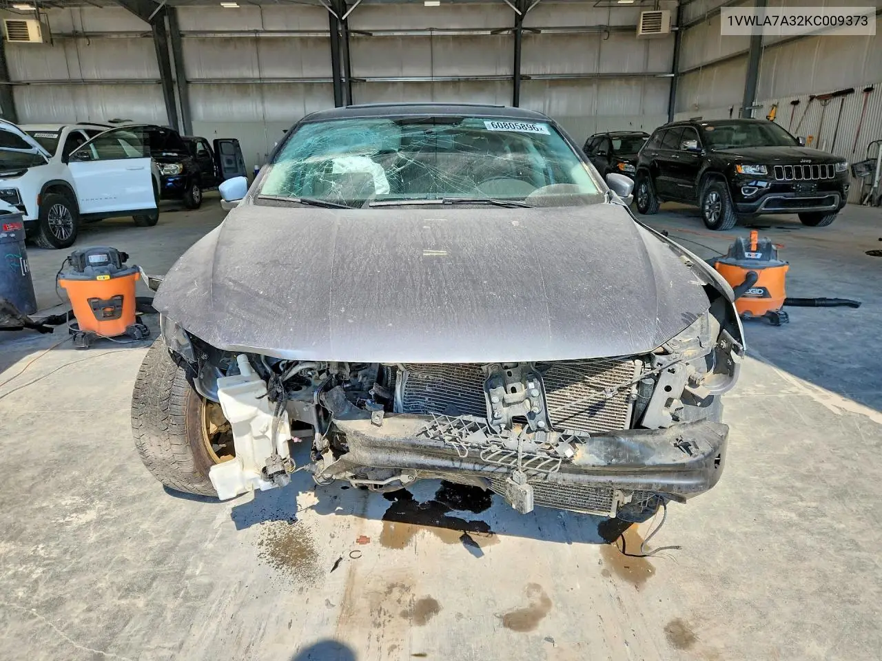2019 Volkswagen Passat Wolfsburg VIN: 1VWLA7A32KC009373 Lot: 60805896