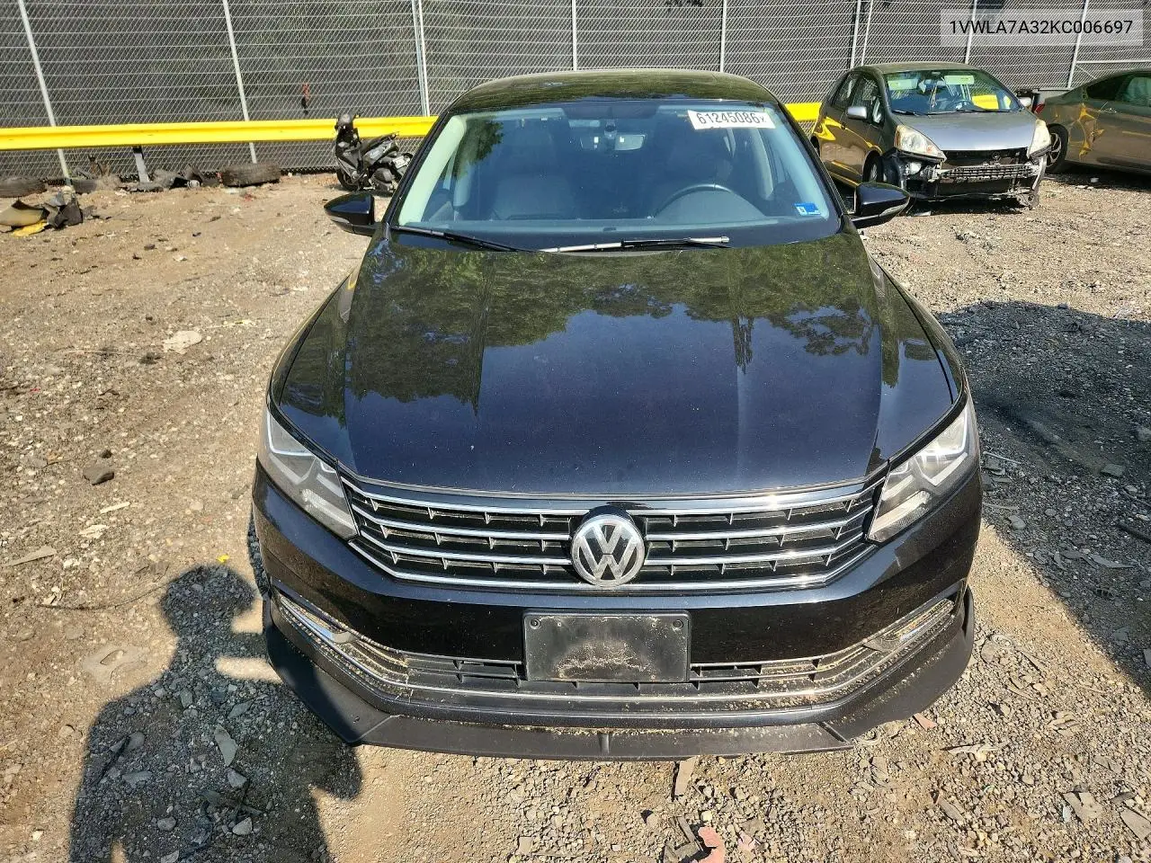 2019 Volkswagen Passat Wolfsburg VIN: 1VWLA7A32KC006697 Lot: 61245086