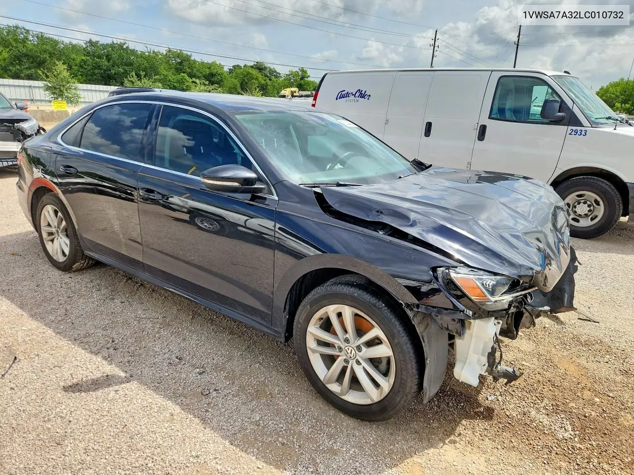 2020 Volkswagen Passat Se VIN: 1VWSA7A32LC010732 Lot: 58047086