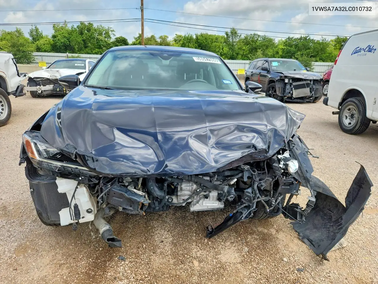 2020 Volkswagen Passat Se VIN: 1VWSA7A32LC010732 Lot: 58047086