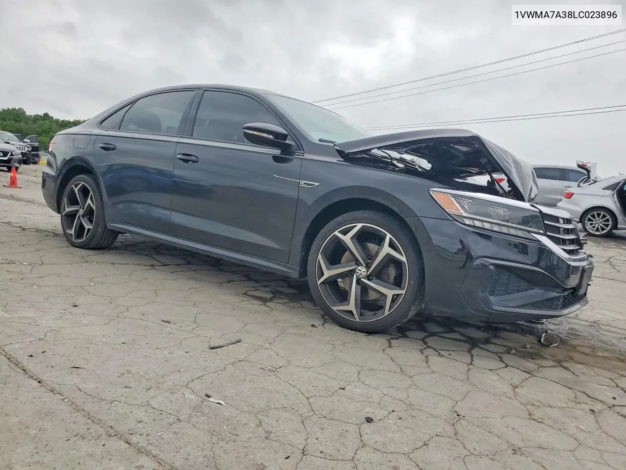 2020 Volkswagen Passat R-Line VIN: 1VWMA7A38LC023896 Lot: 58891366