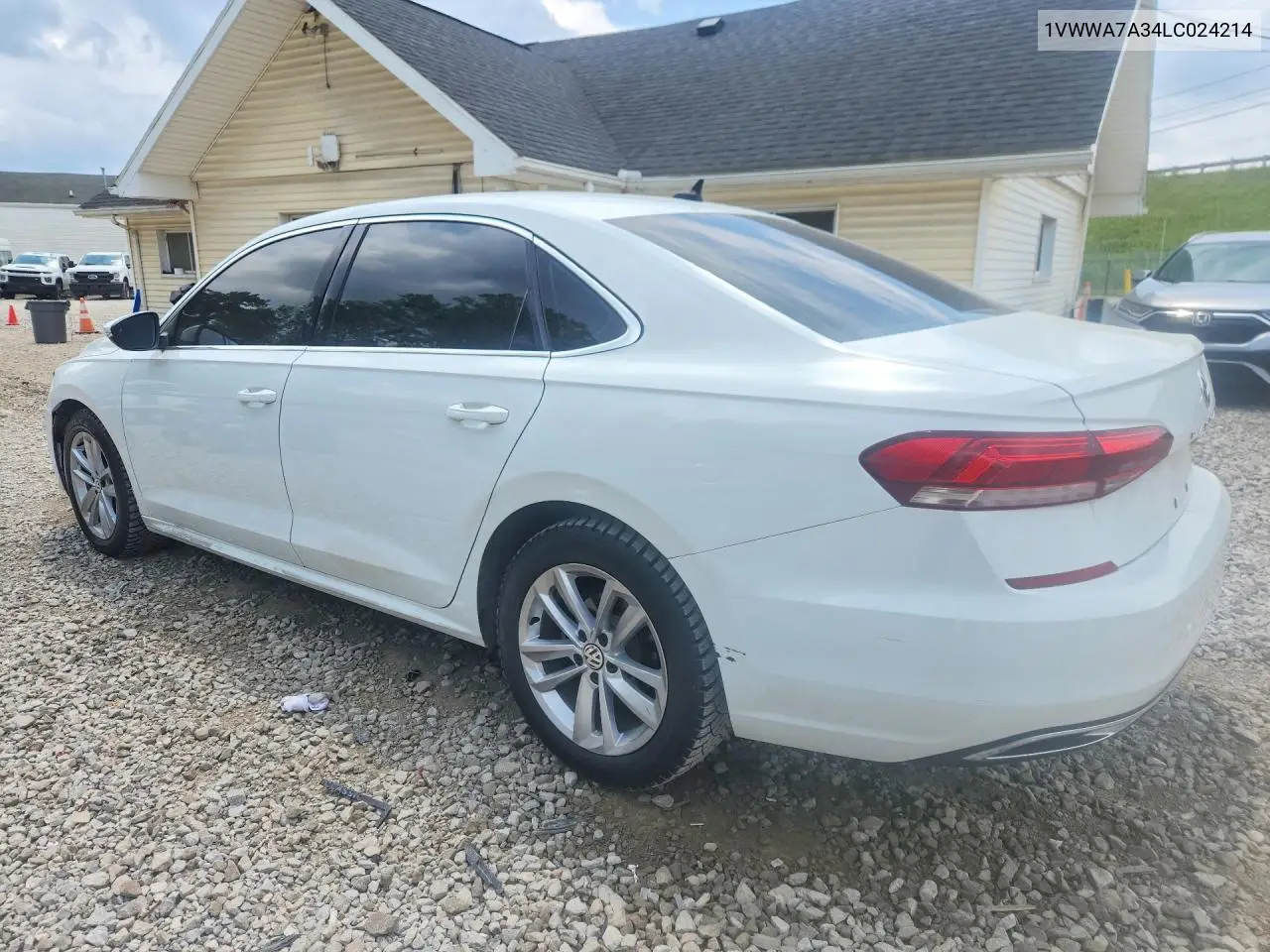 2020 Volkswagen Passat Se VIN: 1VWWA7A34LC024214 Lot: 60124156