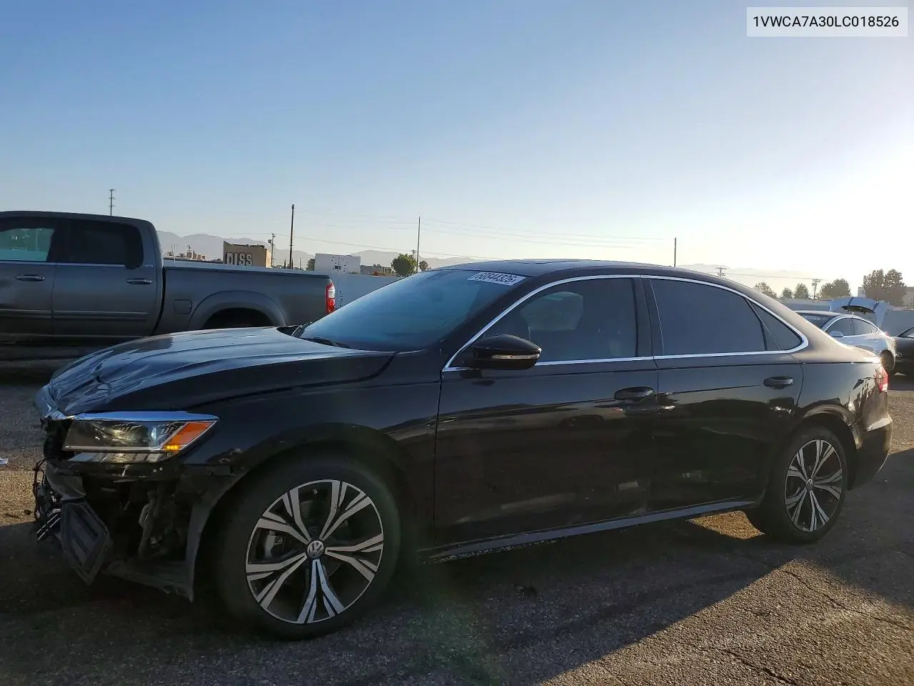 2020 Volkswagen Passat Sel VIN: 1VWCA7A30LC018526 Lot: 60844326