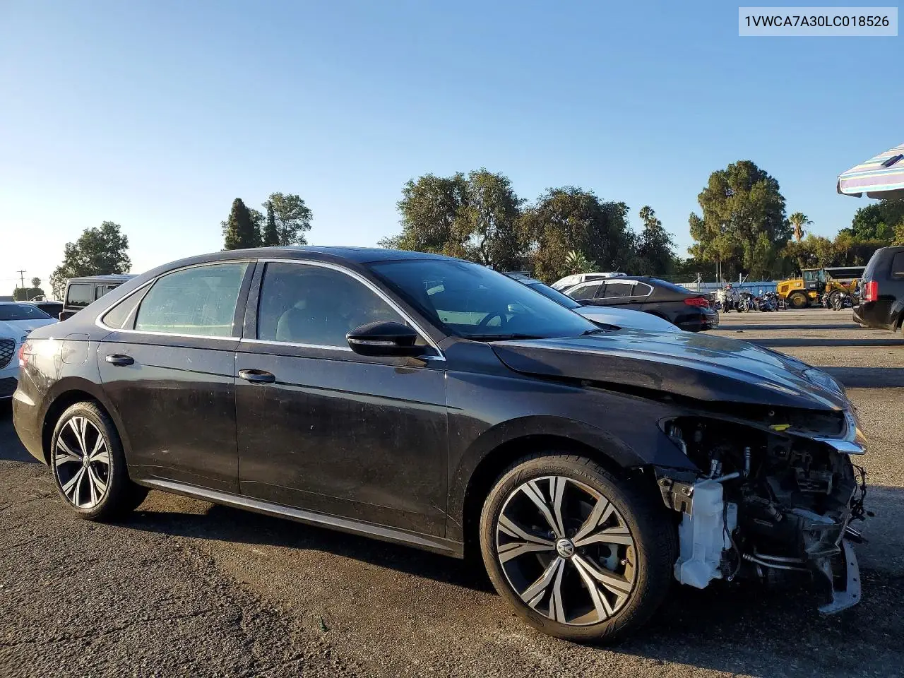 2020 Volkswagen Passat Sel VIN: 1VWCA7A30LC018526 Lot: 60844326