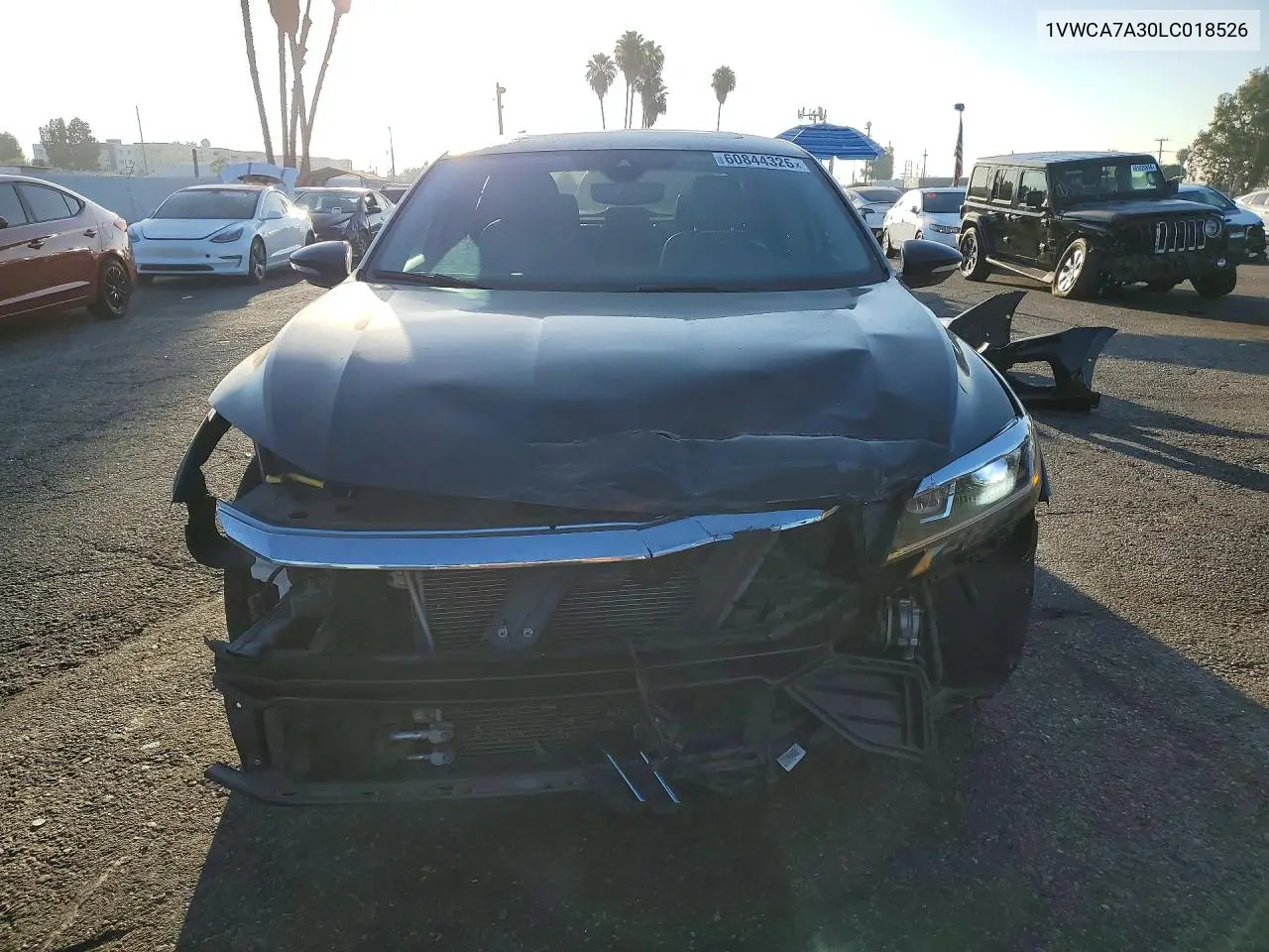2020 Volkswagen Passat Sel VIN: 1VWCA7A30LC018526 Lot: 60844326