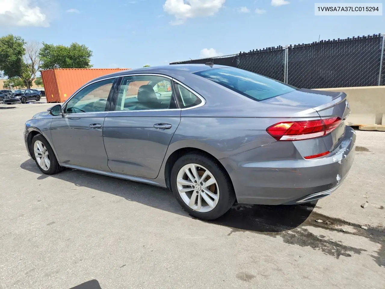 2020 Volkswagen Passat Se VIN: 1VWSA7A37LC015294 Lot: 60918746