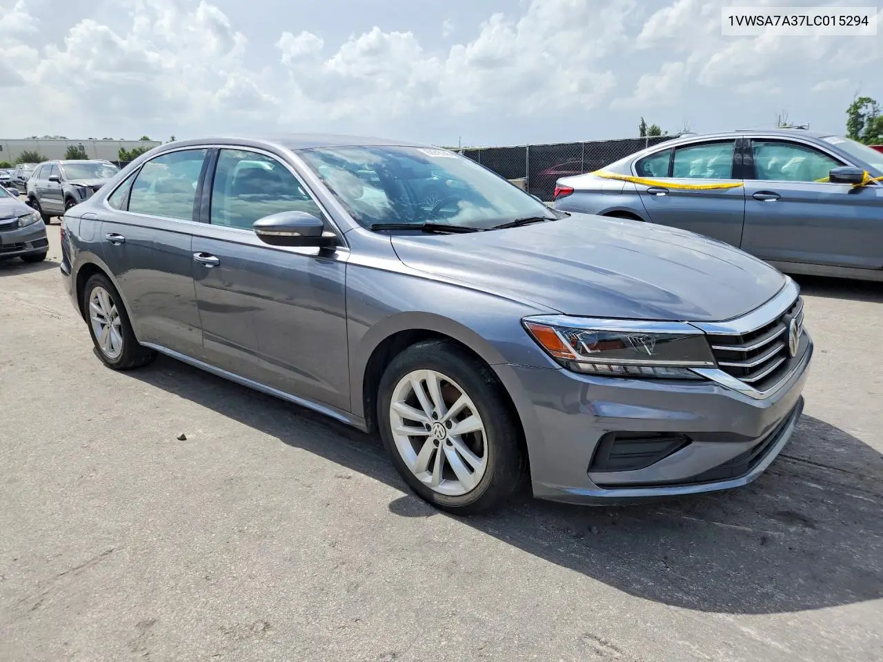 2020 Volkswagen Passat Se VIN: 1VWSA7A37LC015294 Lot: 60918746