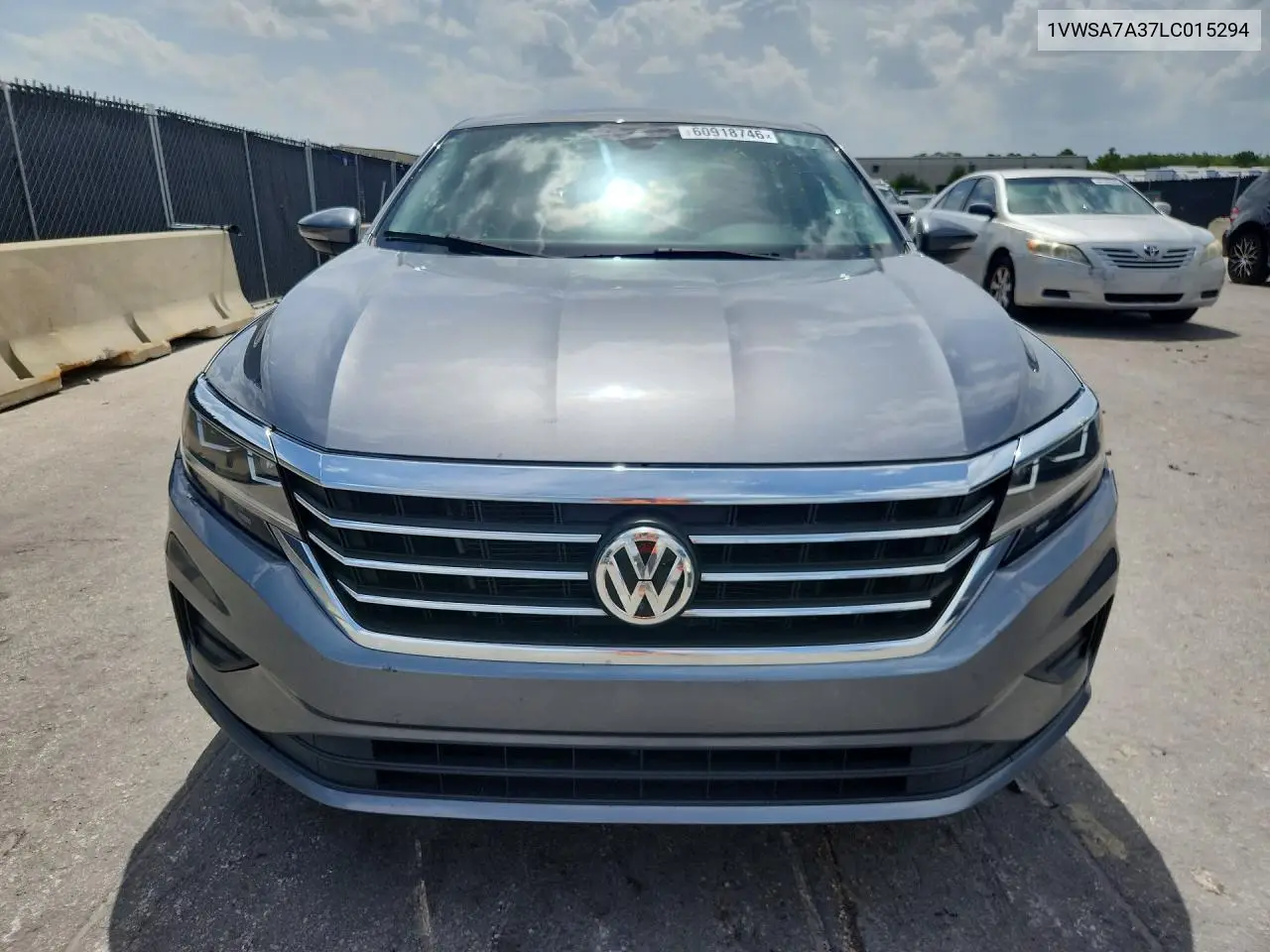 2020 Volkswagen Passat Se VIN: 1VWSA7A37LC015294 Lot: 60918746
