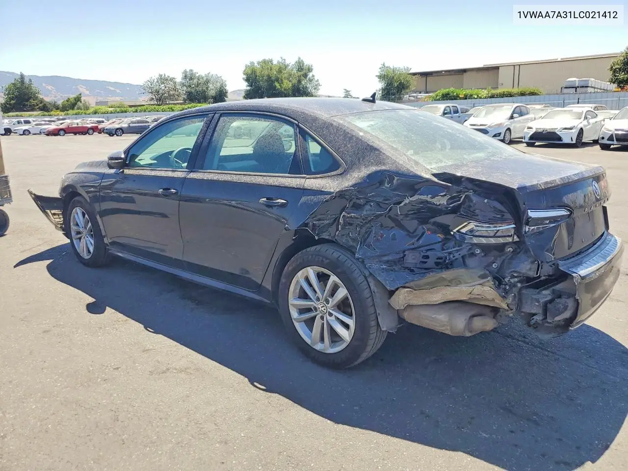 2020 Volkswagen Passat S VIN: 1VWAA7A31LC021412 Lot: 61186116