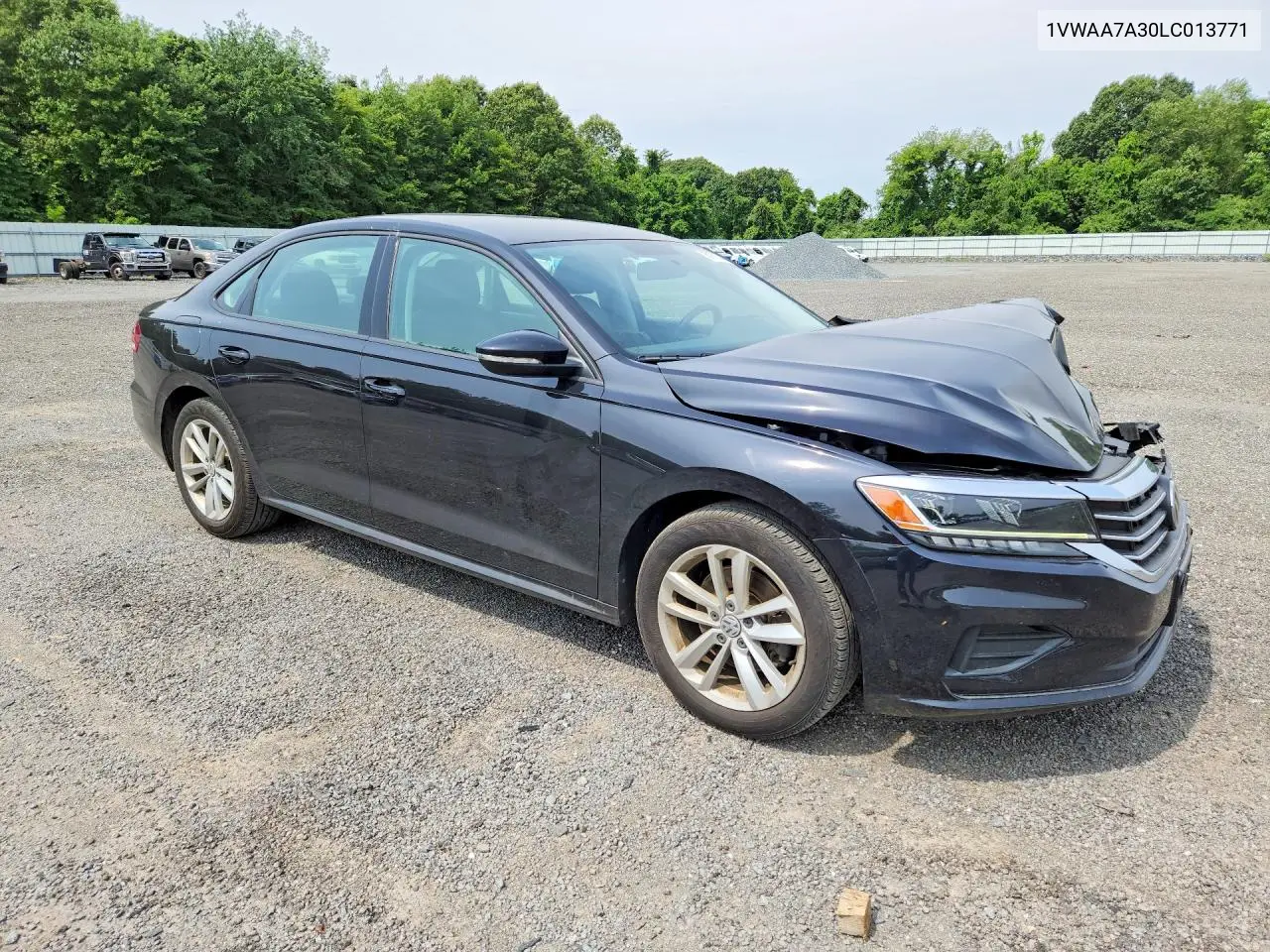 2020 Volkswagen Passat S VIN: 1VWAA7A30LC013771 Lot: 61712446