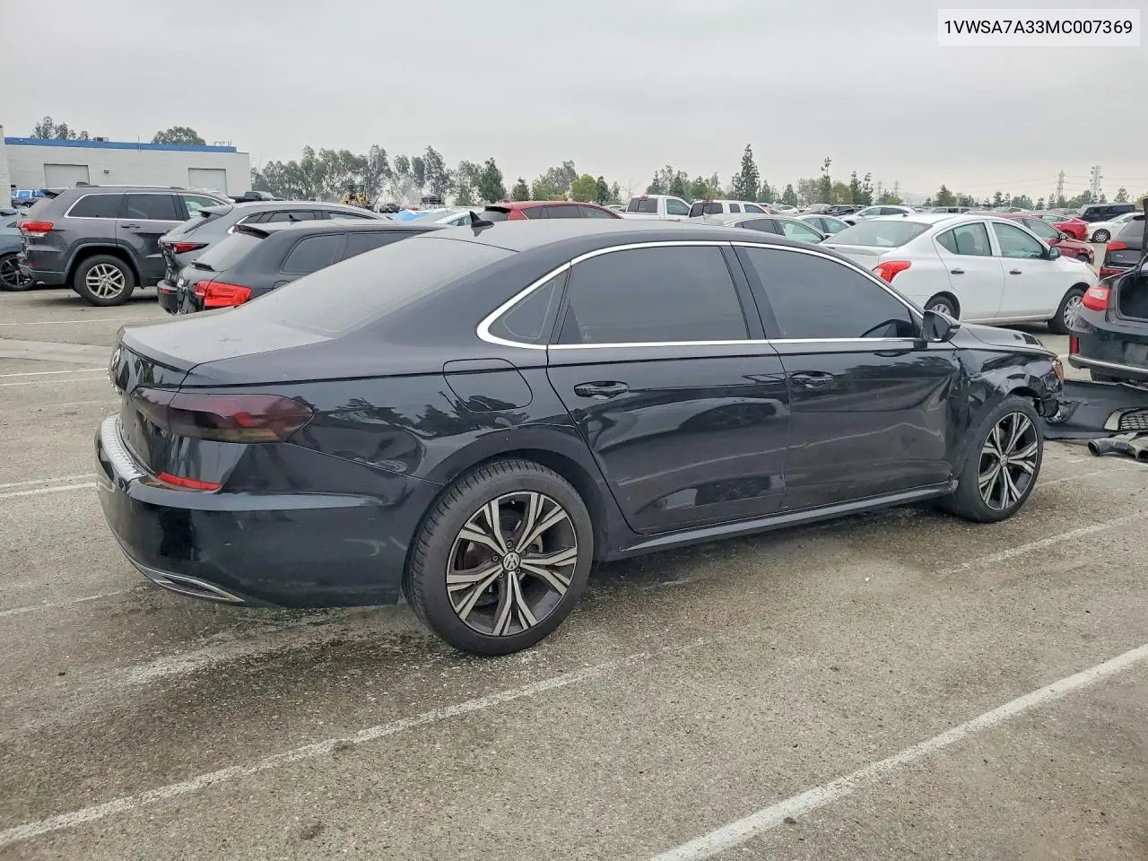2021 Volkswagen Passat Se VIN: 1VWSA7A33MC007369 Lot: 58287666