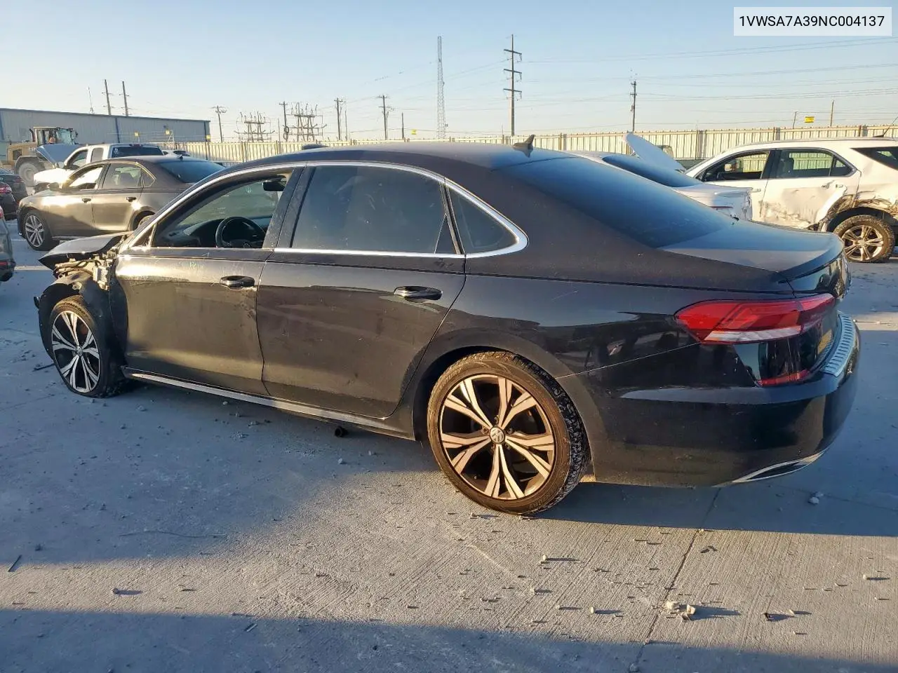 1VWSA7A39NC004137 2022 Volkswagen Passat Se