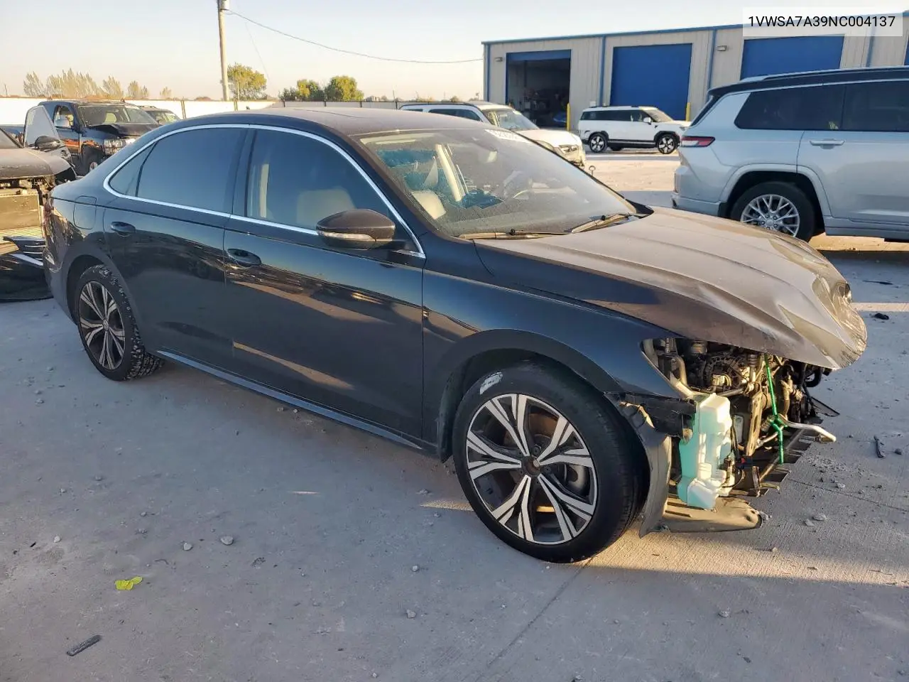 1VWSA7A39NC004137 2022 Volkswagen Passat Se