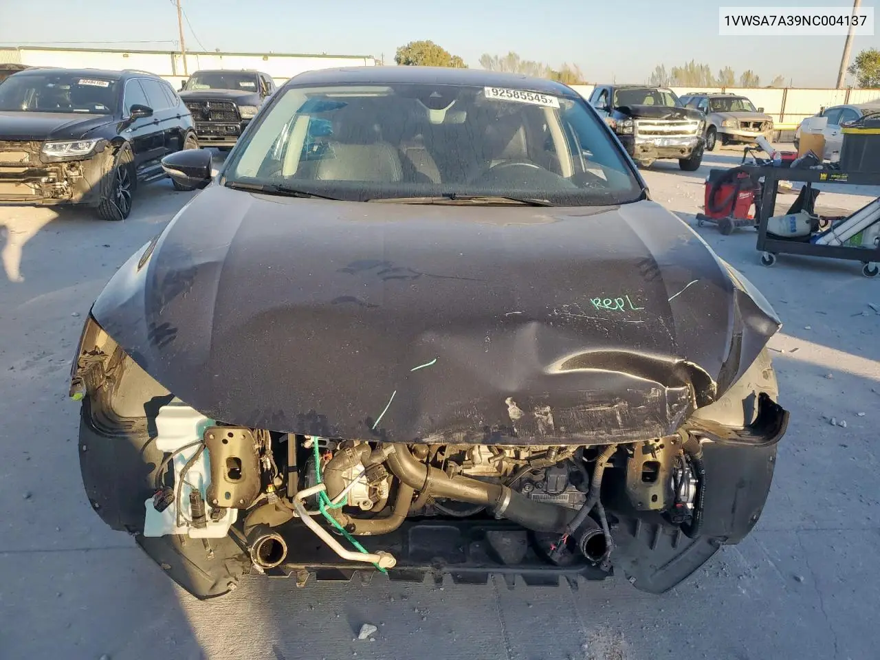 1VWSA7A39NC004137 2022 Volkswagen Passat Se