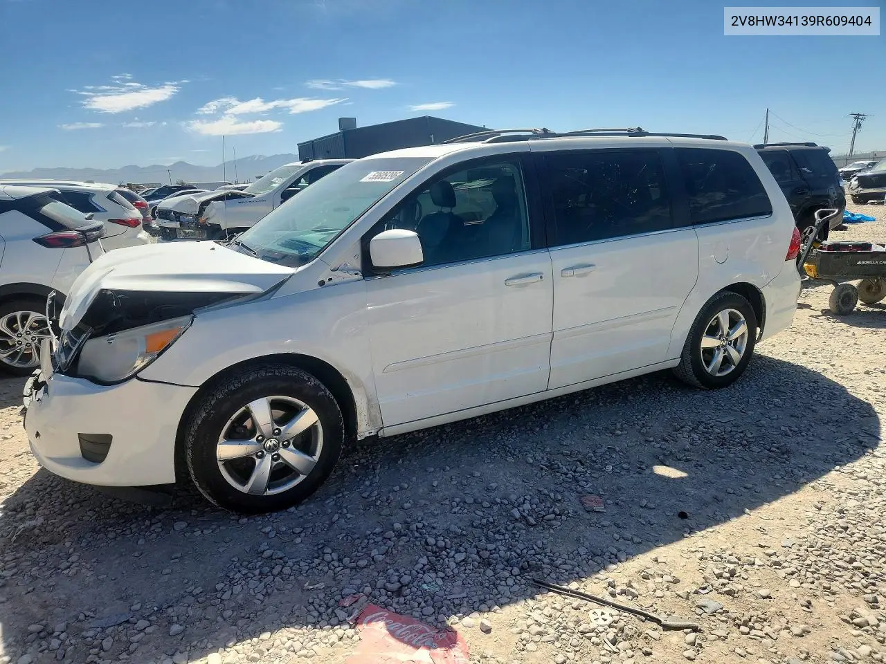 2009 Volkswagen Routan Se VIN: 2V8HW34139R609404 Lot: 53605396