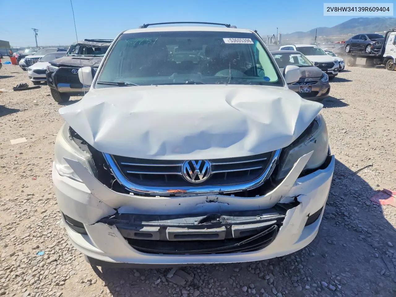2009 Volkswagen Routan Se VIN: 2V8HW34139R609404 Lot: 53605396