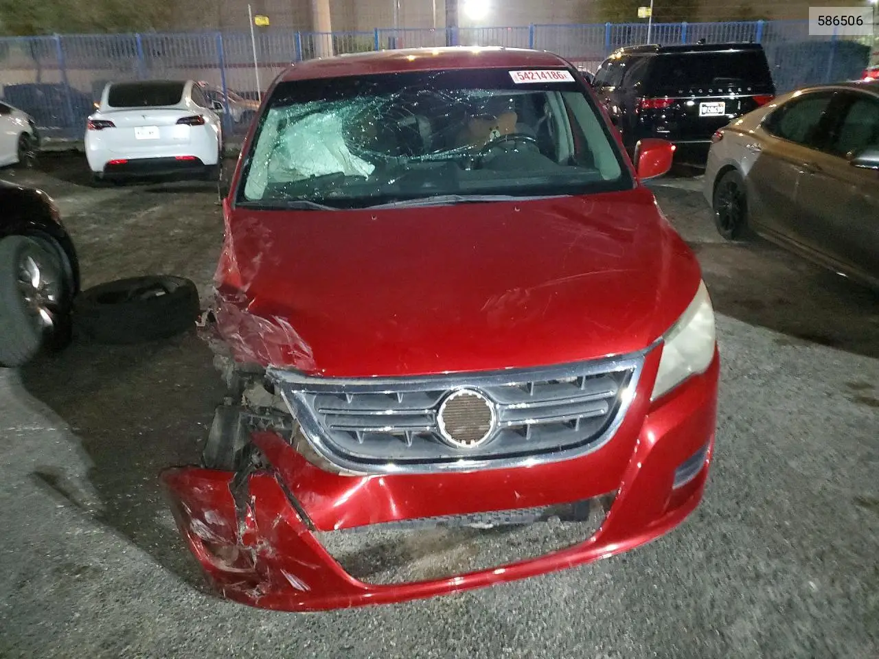 2009 Volkswagen Routan Se VIN: 586506 Lot: 54214186