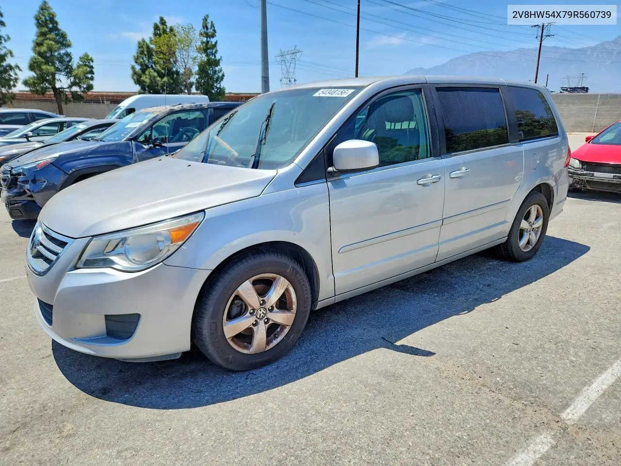2009 Volkswagen Routan Sel VIN: 2V8HW54X79R560739 Lot: 54348156