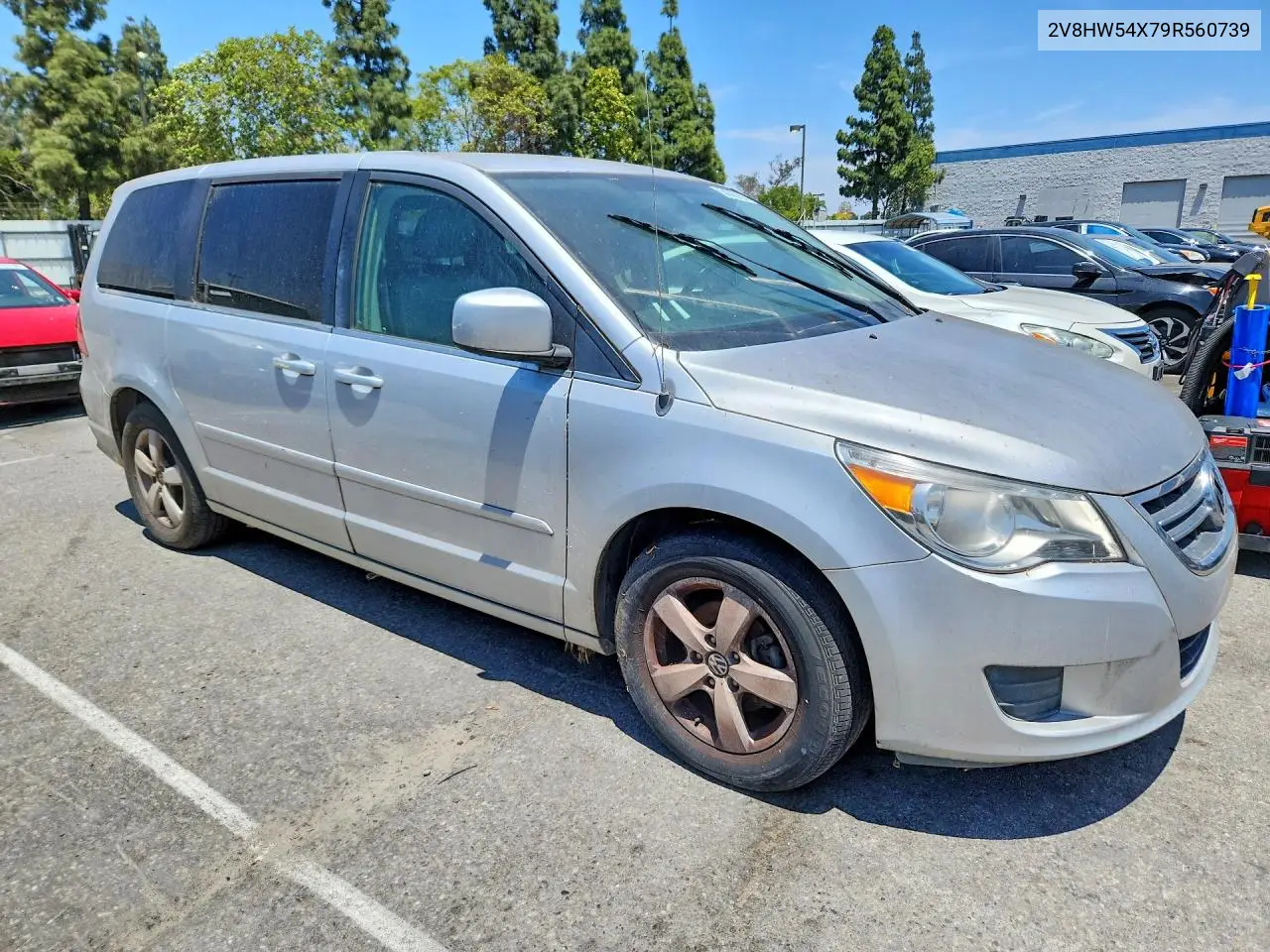 2009 Volkswagen Routan Sel VIN: 2V8HW54X79R560739 Lot: 54348156