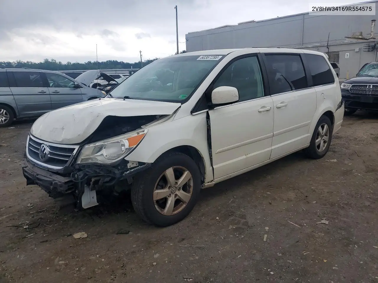 2009 Volkswagen Routan Se VIN: 2V8HW34169R554575 Lot: 60367286