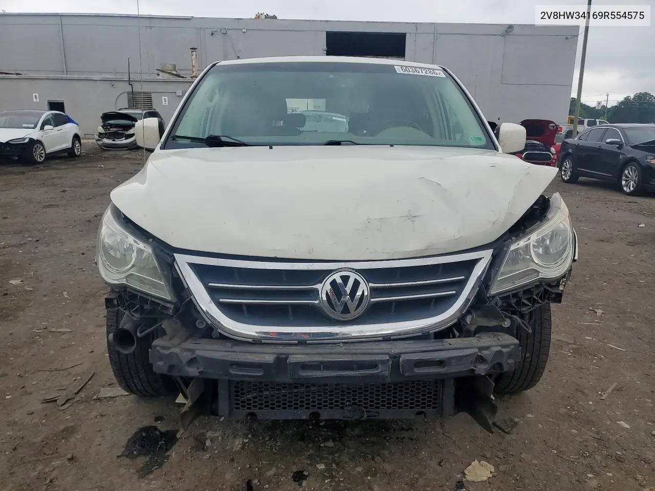 2009 Volkswagen Routan Se VIN: 2V8HW34169R554575 Lot: 60367286