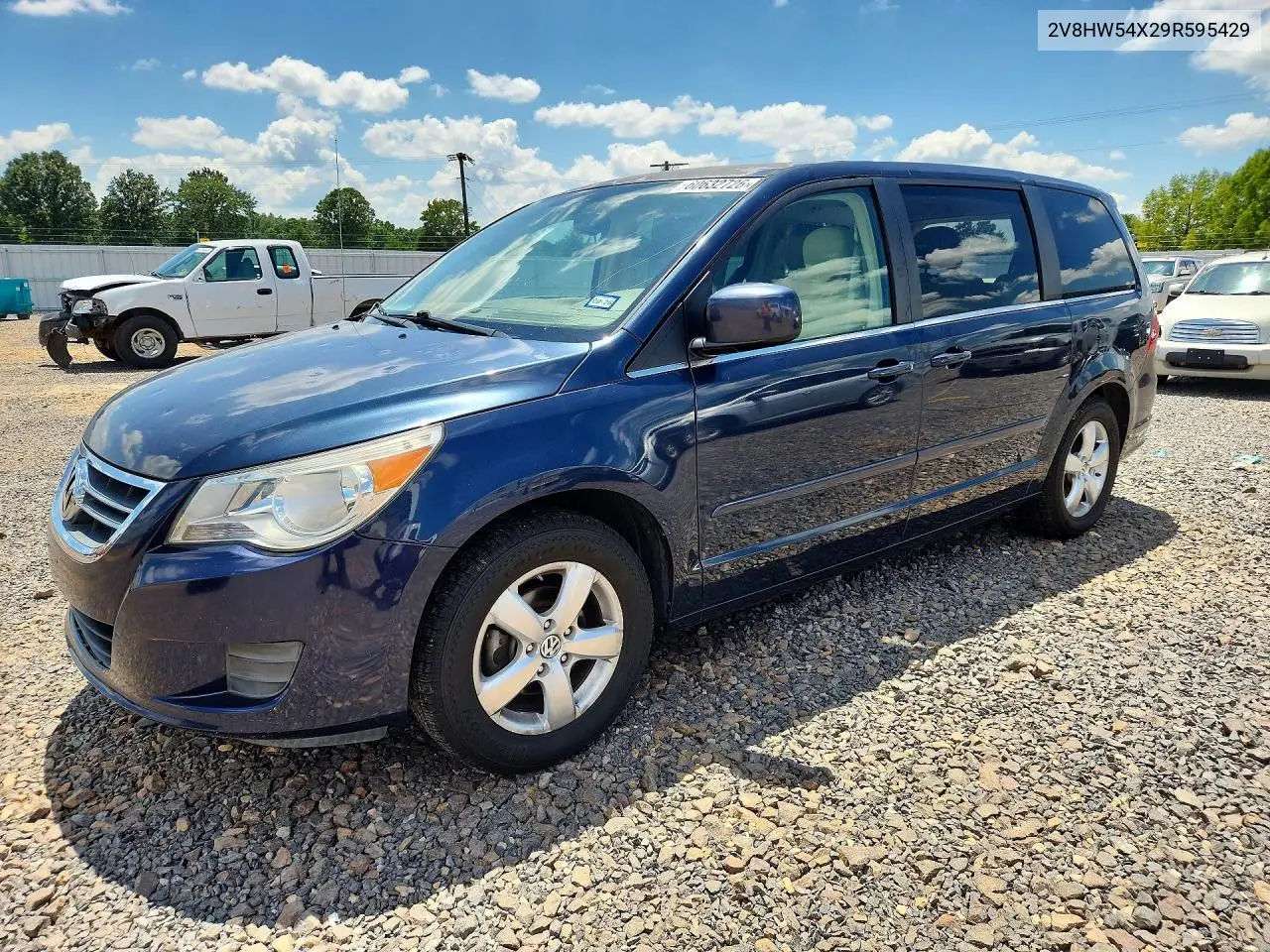 2009 Volkswagen Routan Sel VIN: 2V8HW54X29R595429 Lot: 60632726